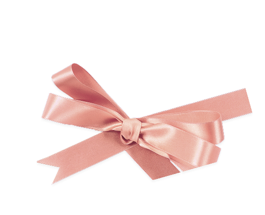 Pink ribbon tag
